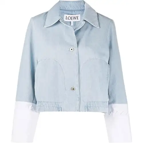 LOEWE Jackets & Coats Women's Light Blue