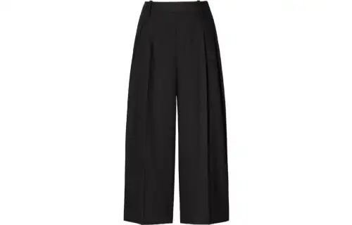 UNIQLO X JIL SANDER Casual Pants Women's Black Moderate Wide Leg Pants
