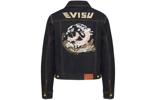 EVISU Denim Jacket Women's Denim Blue