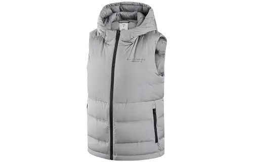 Skechers Down Vest Women's Gray