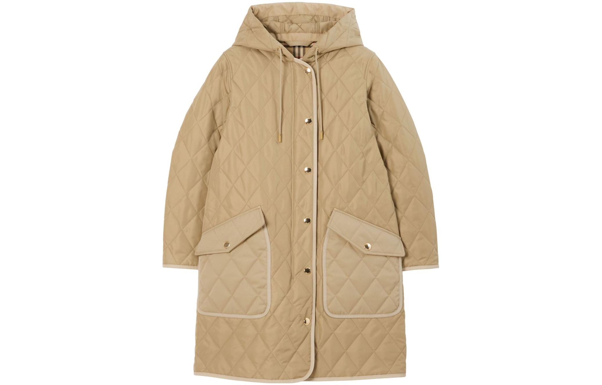 Женская куртка Burberry (коричневая)