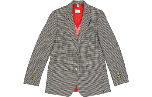 Burberry Business Suit Coat Women's Gray