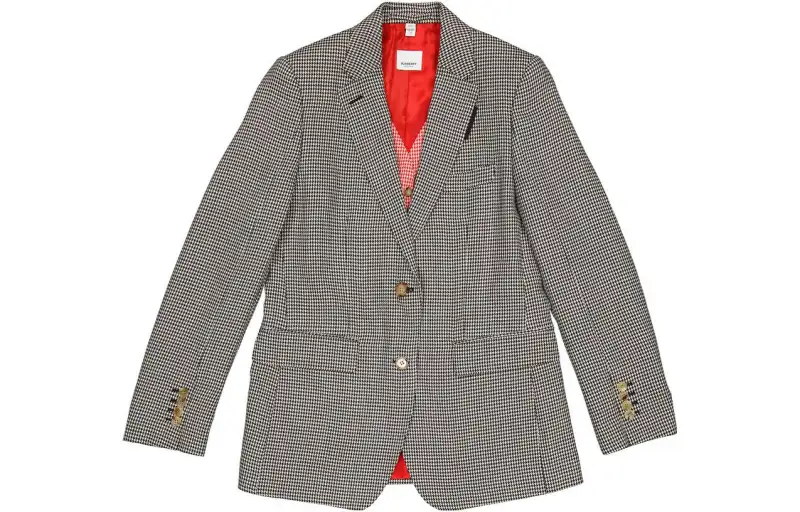 Burberry Business Suit Coat Women's Gray