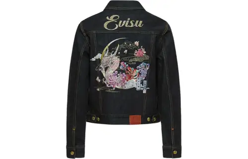 EVISU Denim Jacket Women's Denim Blue