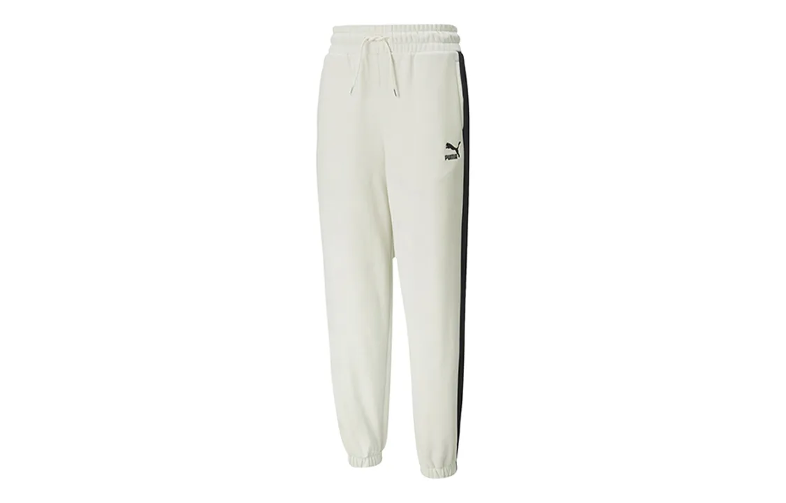 PUMA CLASSICS Knitted Sweatpants Women's Smoke Gray