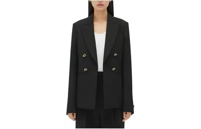 Bottega Veneta Button Detailed Long Sleeved Jacket