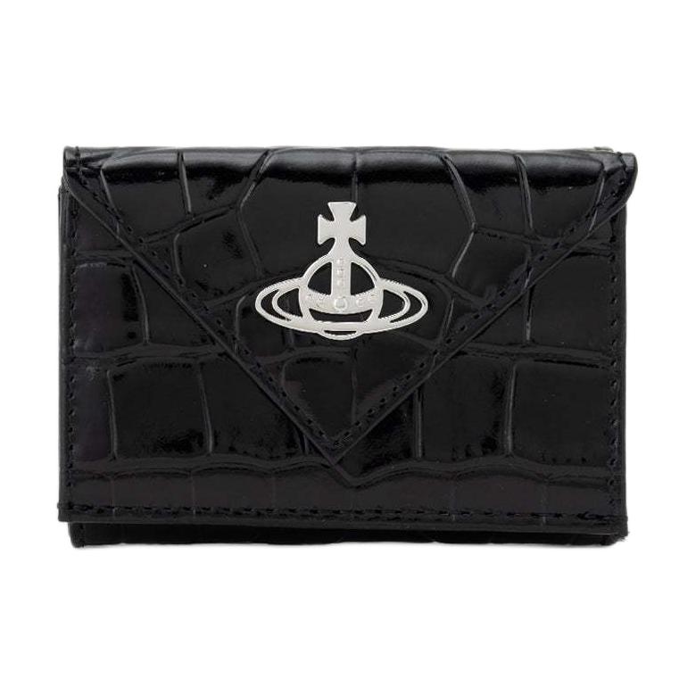 Женский кошелек Vivienne Westwood Envelope (черный)