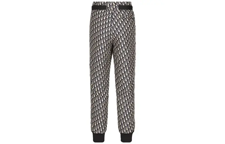 DIOR Casual Pants Women's Gray Moderate Cuffed Pants
