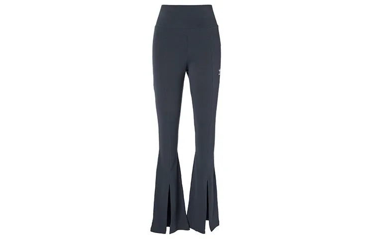 Adidas Originals Casual Pants Women's Black Moderate Straight Fit Pants