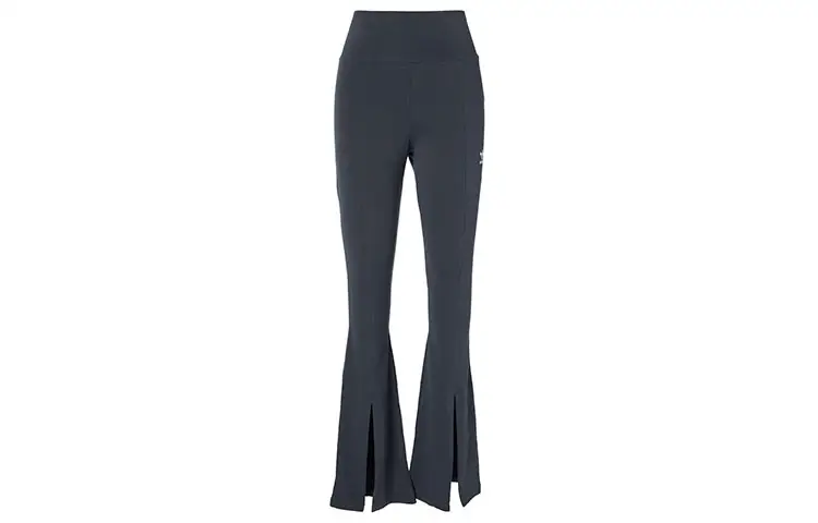 Adidas Originals Casual Pants Women's Black Moderate Straight Fit Pants