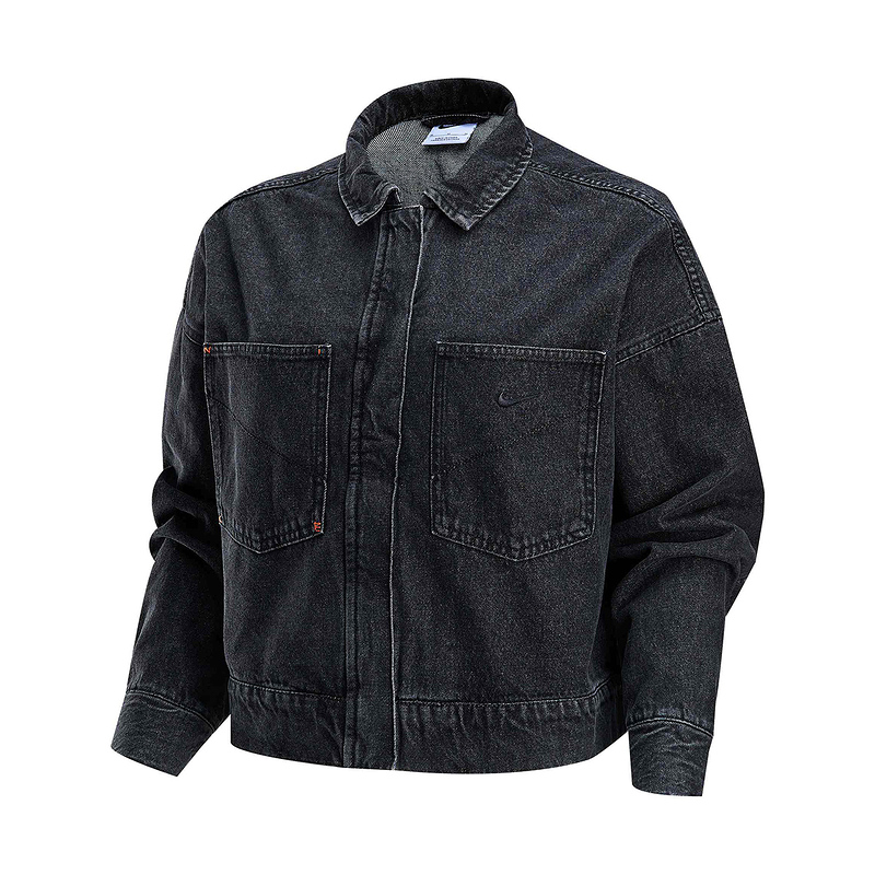 Женская куртка Nike Denim Jacket (черная)