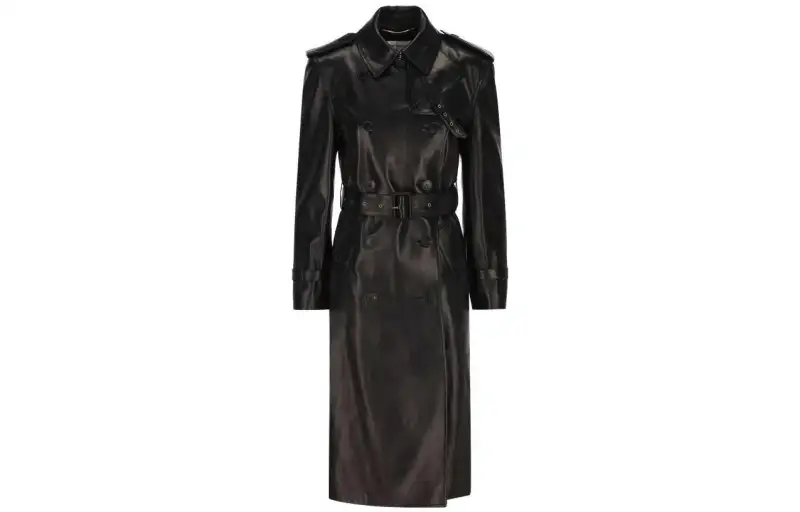SAINT LAURENT SS22 Trench Coat Women's