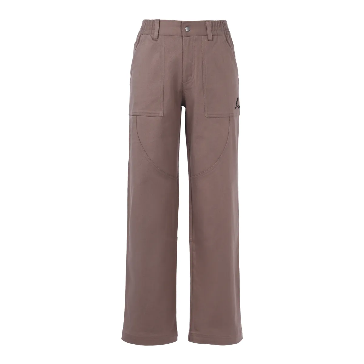 Jordan Casual Pants Women's Olive Gray Moderate Straight Fit Pants
