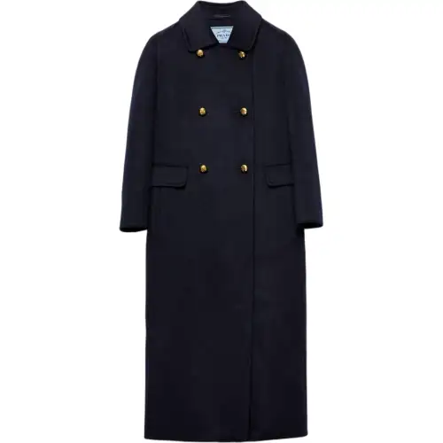 PRADA Double breasted Cashgora Coat