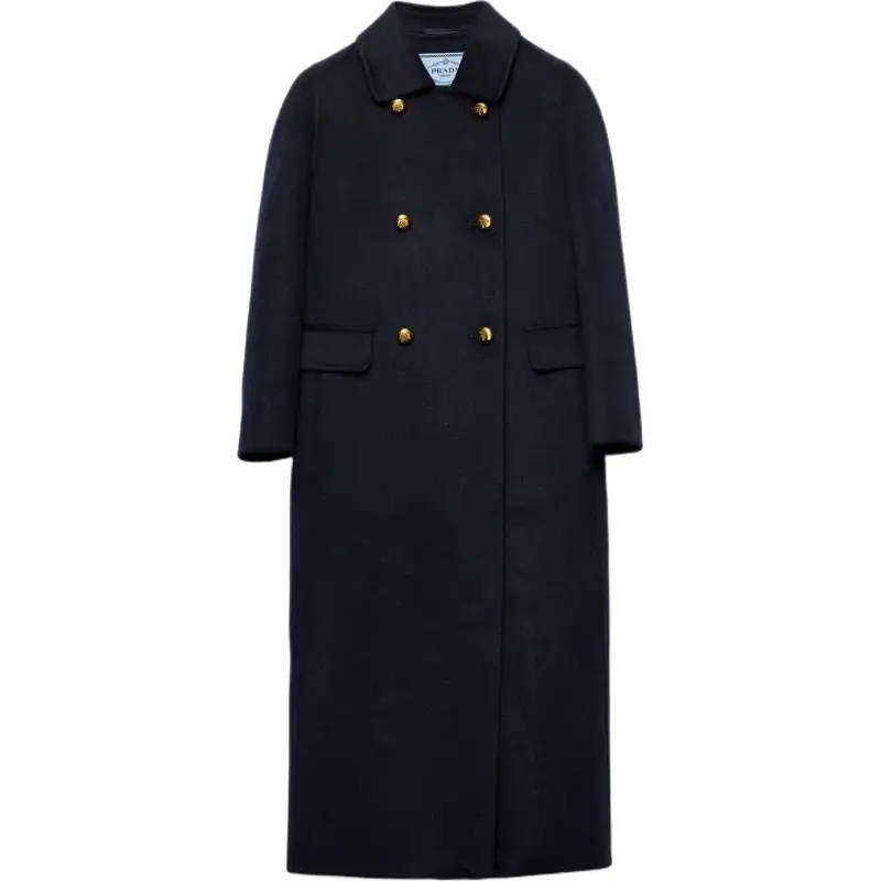 PRADA Double breasted Cashgora Coat