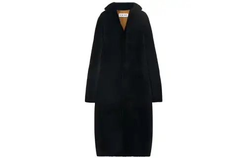 LOEWE Furs Women's Black Lapel Moderate