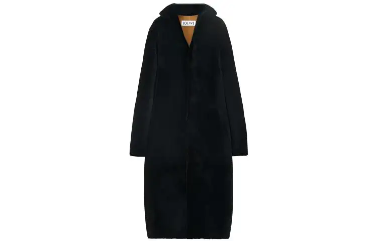 LOEWE Furs Women's Black Lapel Moderate