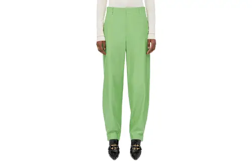 Bottega Veneta FW22 Knitted Sweatpants Women's Green