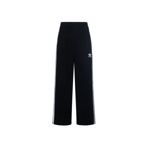 Balenciaga x Adidas Originals SS23 Knitted Sweatpants Women's Black