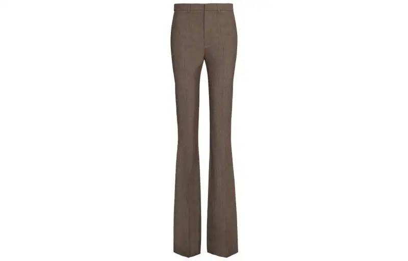 SAINT LAURENT Casual Pants Women's Brown