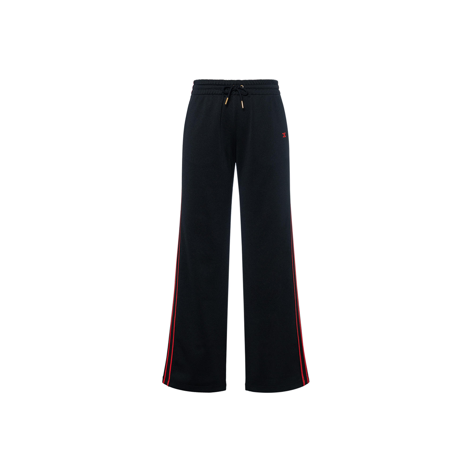 CELINE FW22 Knitted Sweatpants Women's Black Red