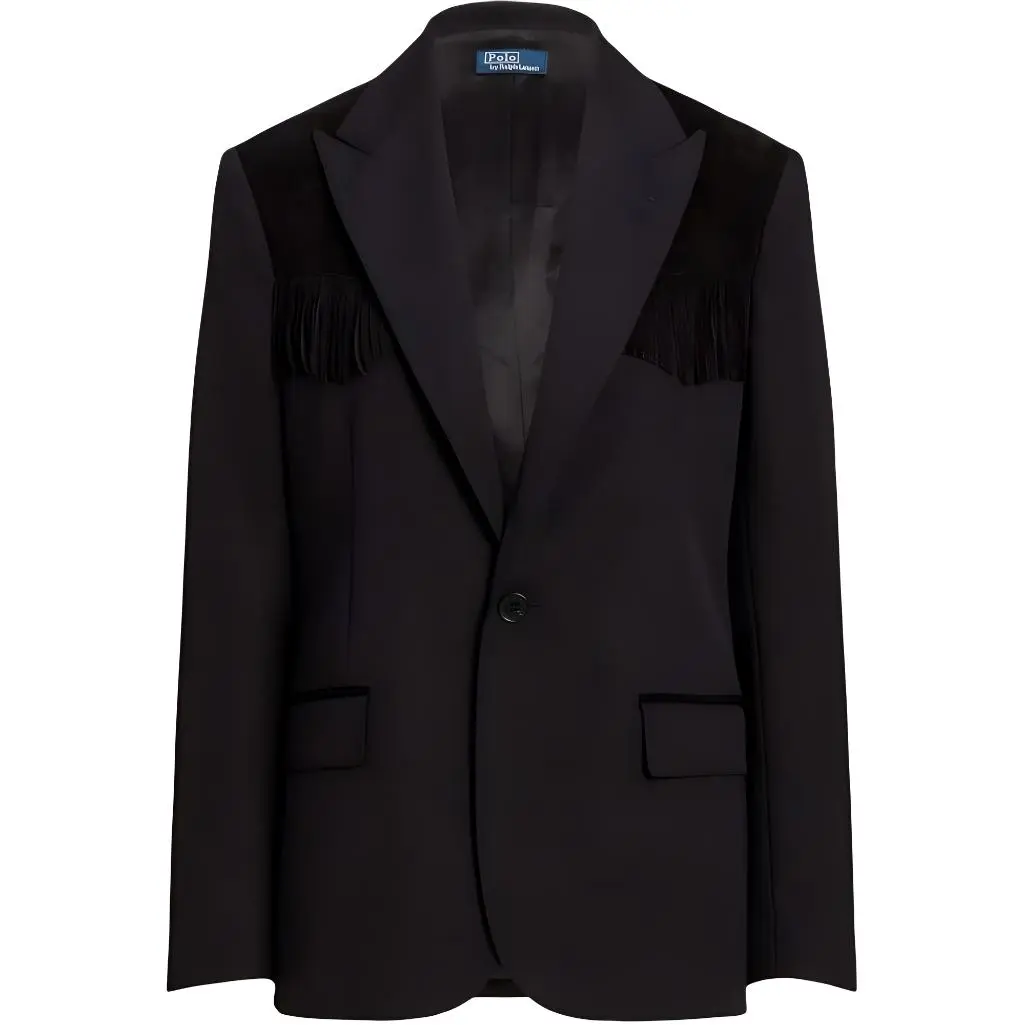 Polo Ralph Lauren SS24 Business Suit Coat Women's Black