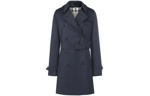 Burberry Trench Coat Women's Marine Blue