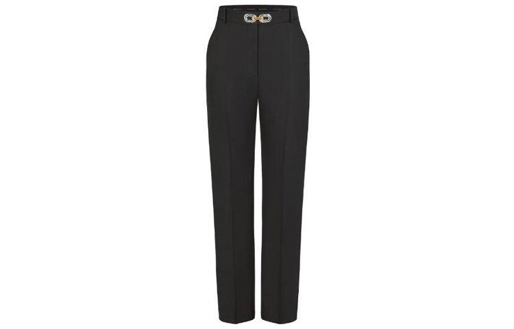 LOUIS VUITTON FW22 Knitted Sweatpants Women's Black