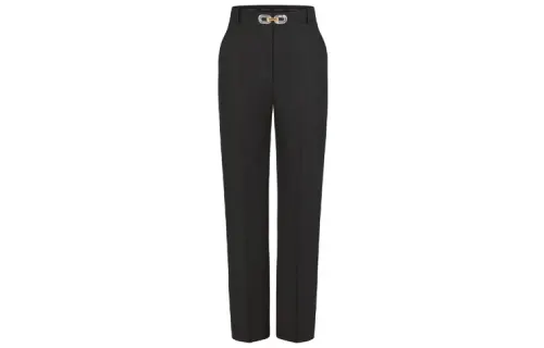 LOUIS VUITTON FW22 Knitted Sweatpants Women's Black