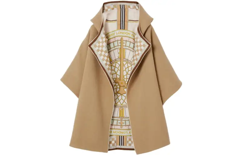Burberry Cloaks Women's Brown Moderate
