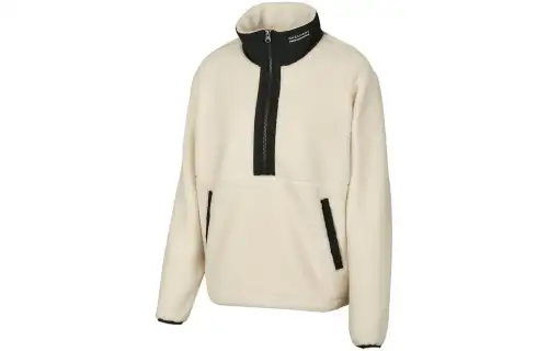 Skechers Velvet feel Coat Women's Pearl White