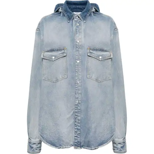 Vetements front-back denim shirt