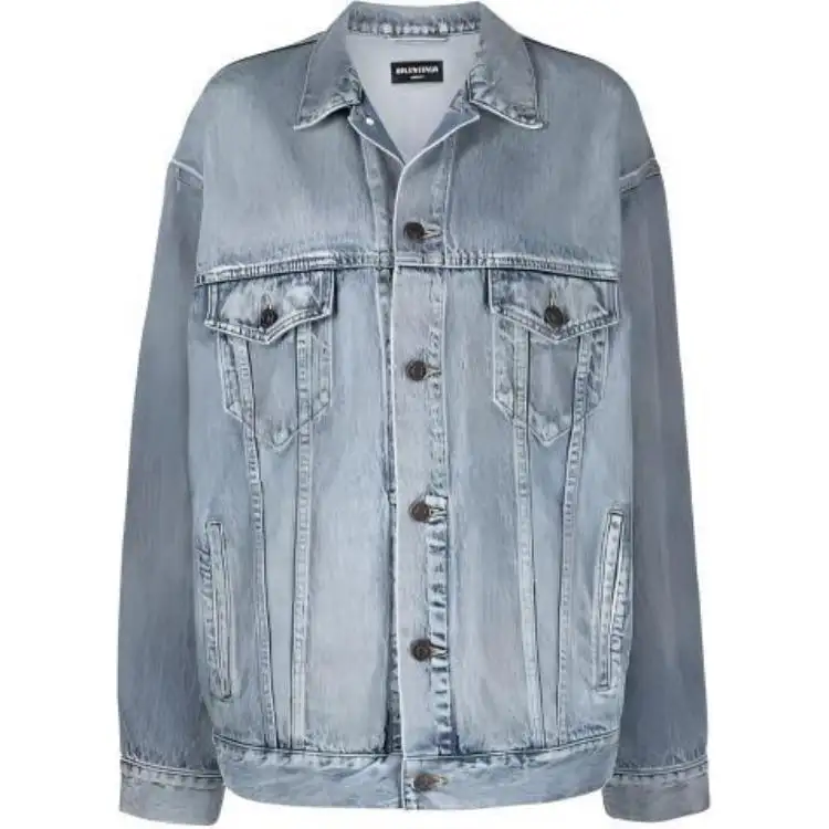 Balenciaga Denim Jacket Women's Blue