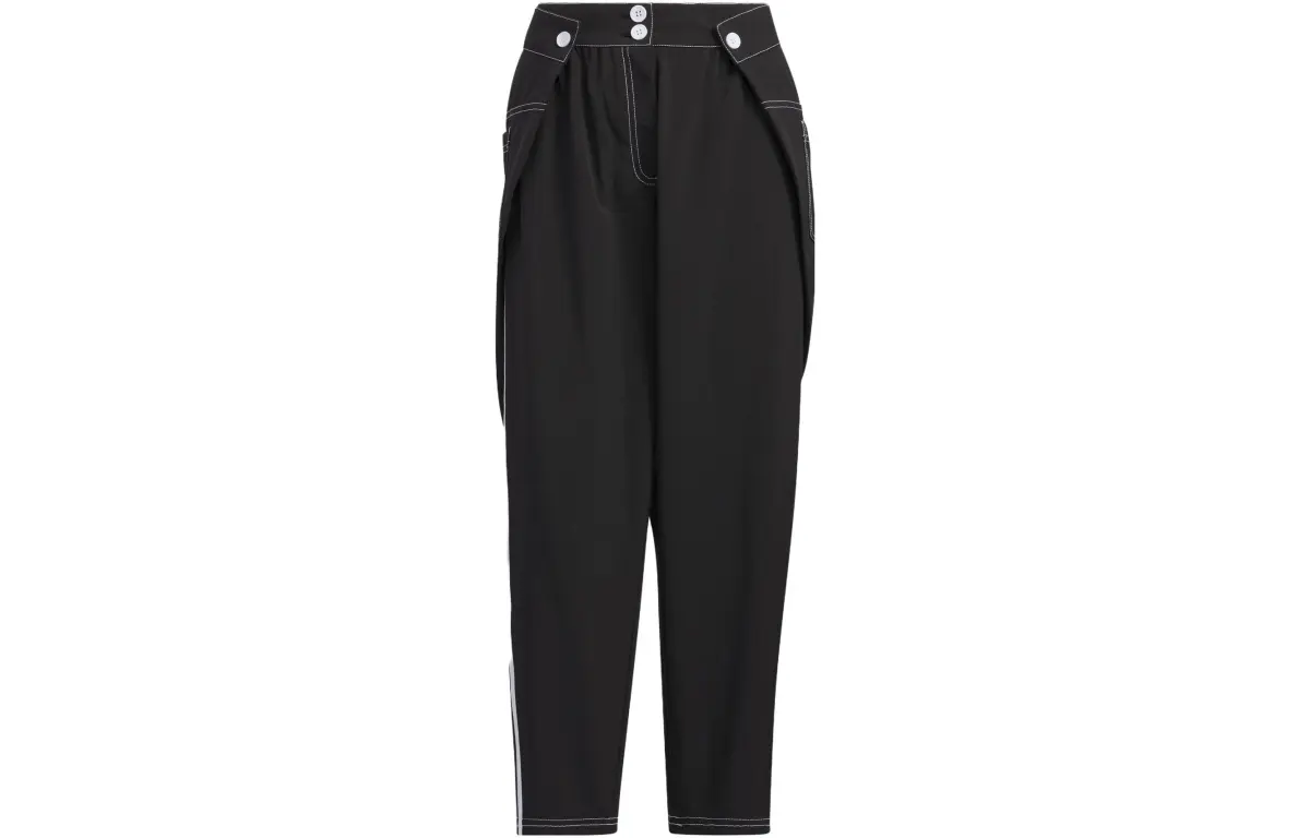 Adidas Originals HAREM Knitted Sweatpants Women's Black Moderate Harem Pants