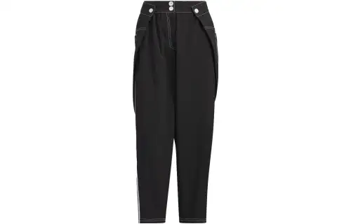 Adidas Originals HAREM Knitted Sweatpants Women's Black Moderate Harem Pants