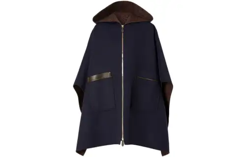 Burberry Cloaks Women's Marine Blue