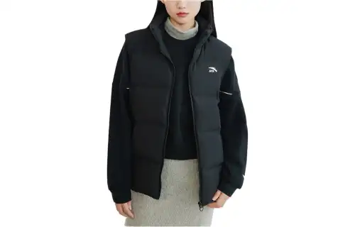 ANTA Vests Women's Black Stand Collar Moderate Other
