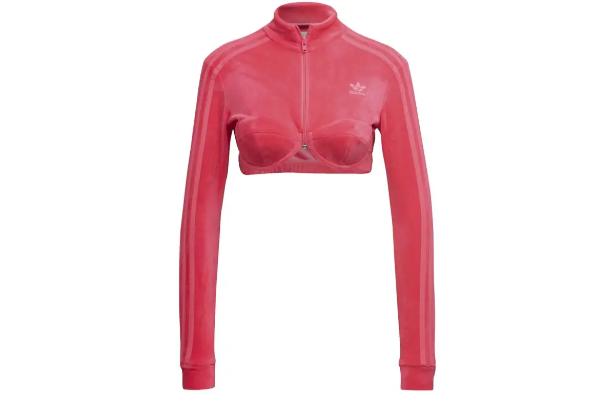 Adidas X Jeremy Scott Track Top Solar Pink
