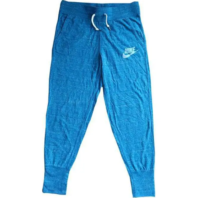 Nike Casual Pants Women's Blue Moderate Cuffed Pants