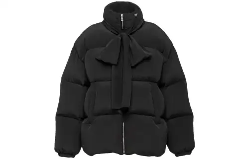 PRADA Puffer Jacket Women's Black