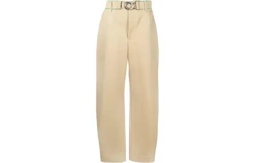 Bottega Veneta SS22 Casual Pants Women's Beige