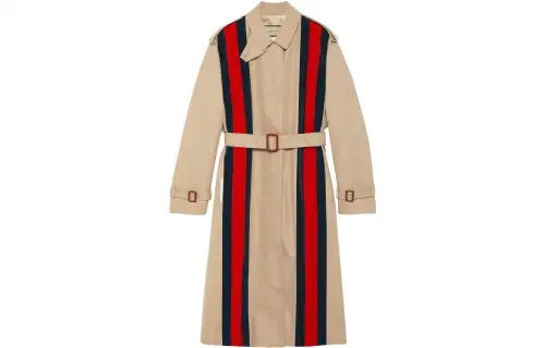 GUCCI Gabardine Trench Coat