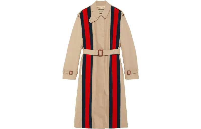 GUCCI Gabardine Trench Coat