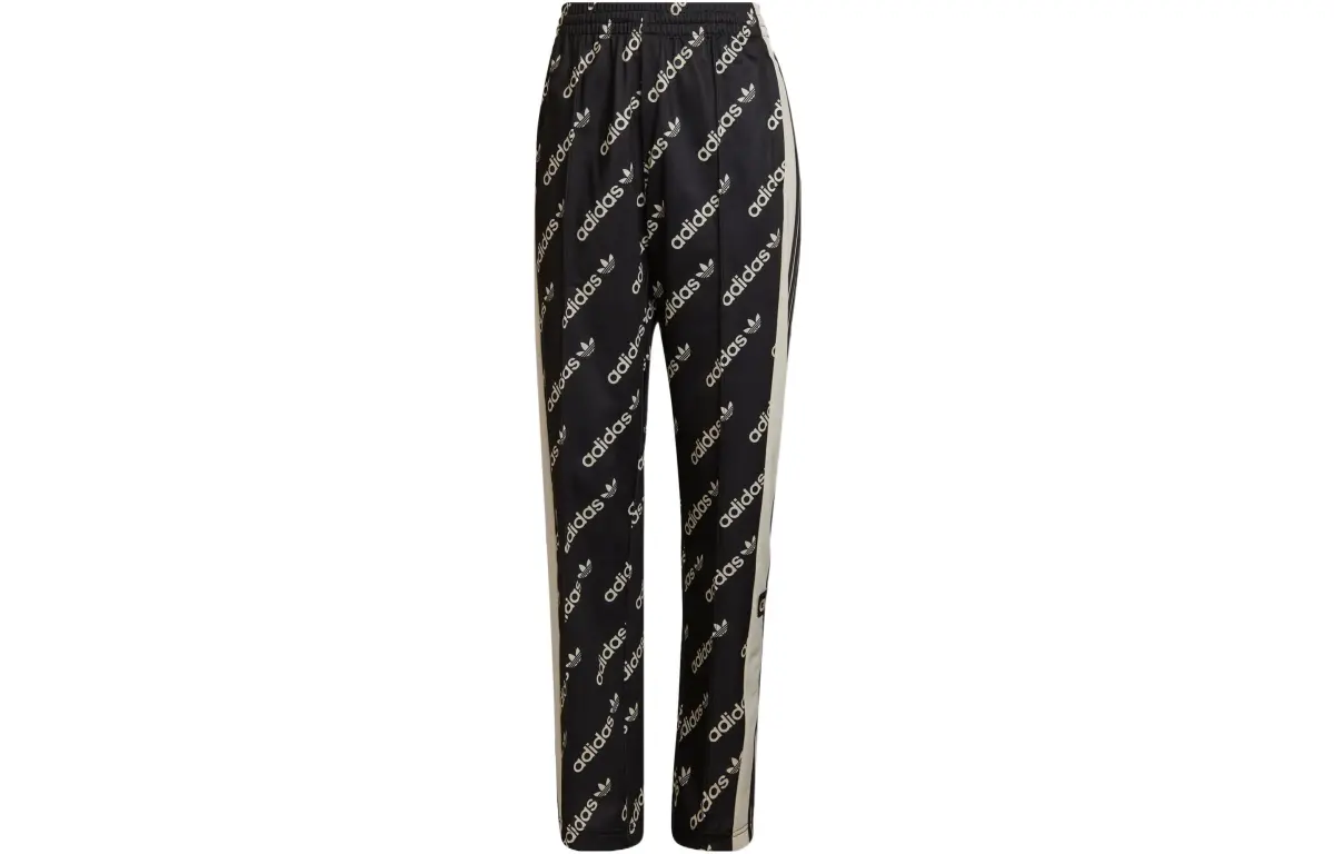 Adidas Originals Knitted Sweatpants Japan Version Women's Black