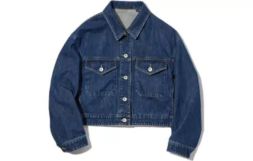 UNIQLO Denim Jacket Women's Sea Blue