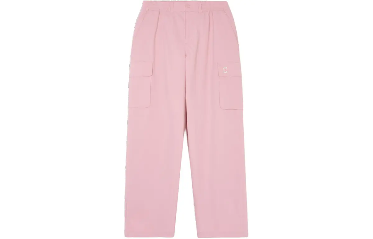 MLB Casual Pants Women's Pink Moderate Cargo Pants