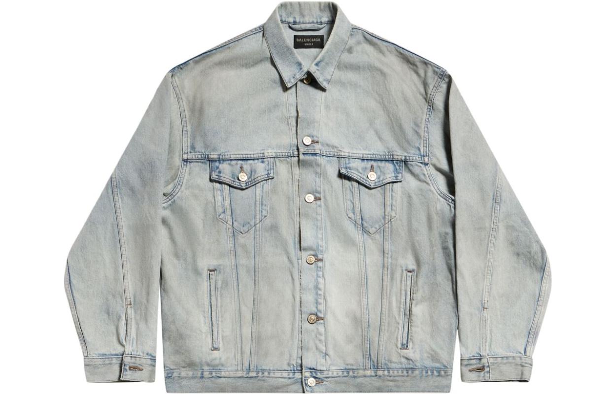 Back Flip logo denim jacket