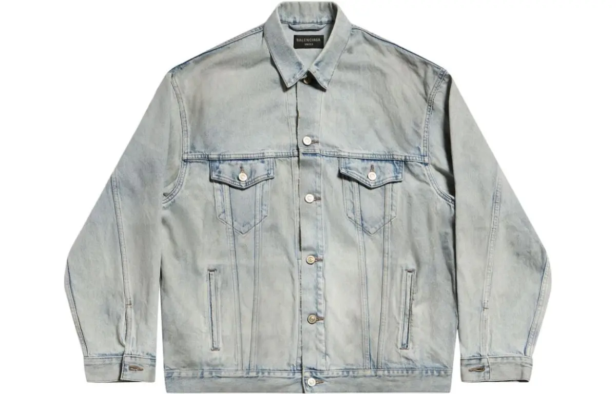 Back Flip logo denim jacket