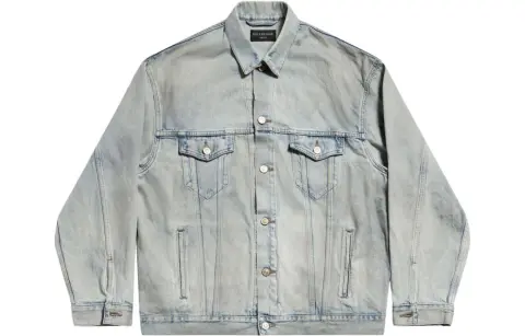 Back Flip logo denim jacket
