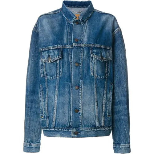 Balenciaga Denim Jacket Women's Blue